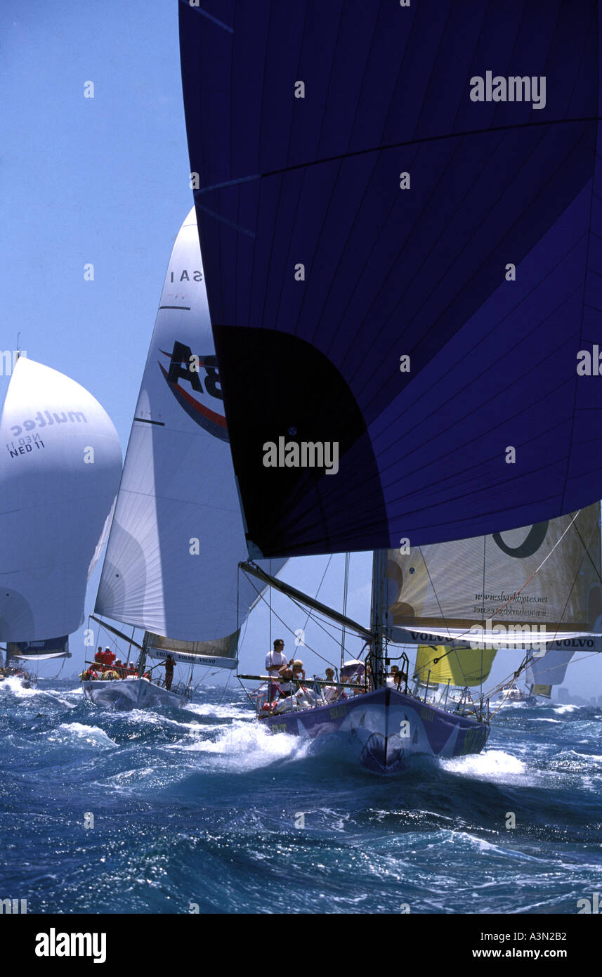 Fort Lauderdale riavviare Whitbread Round the World Race Foto Stock