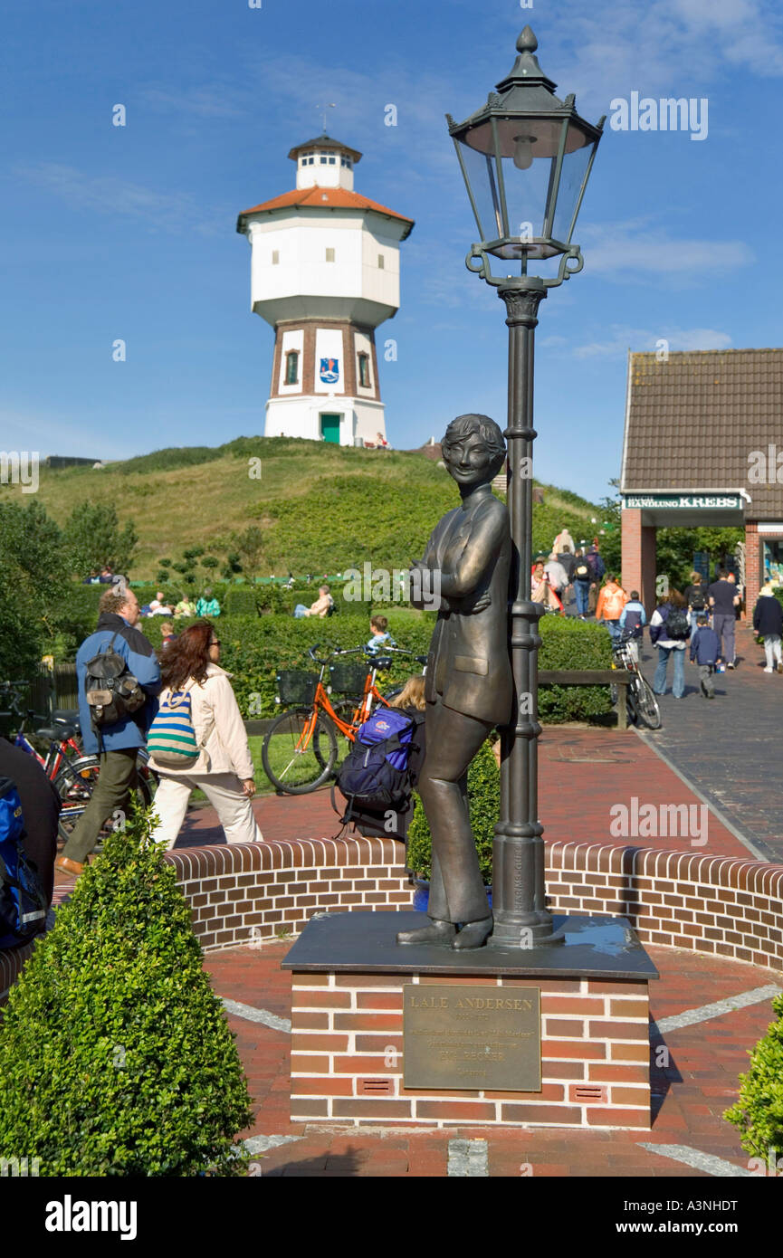 Water Tower / Langeoog Foto Stock