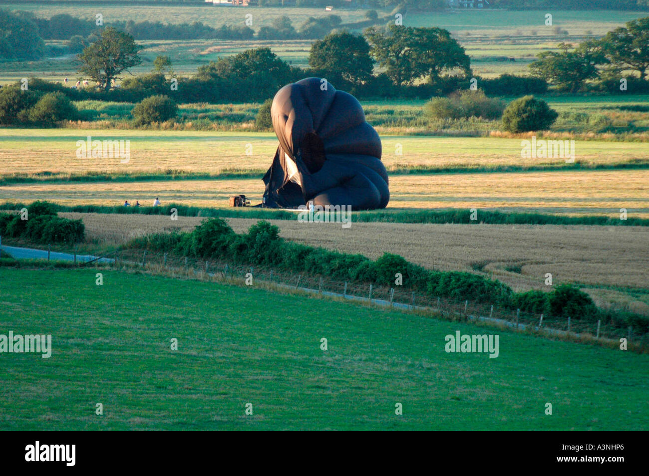 Atterraggio a palloncino, Kent, Inghilterra Foto Stock