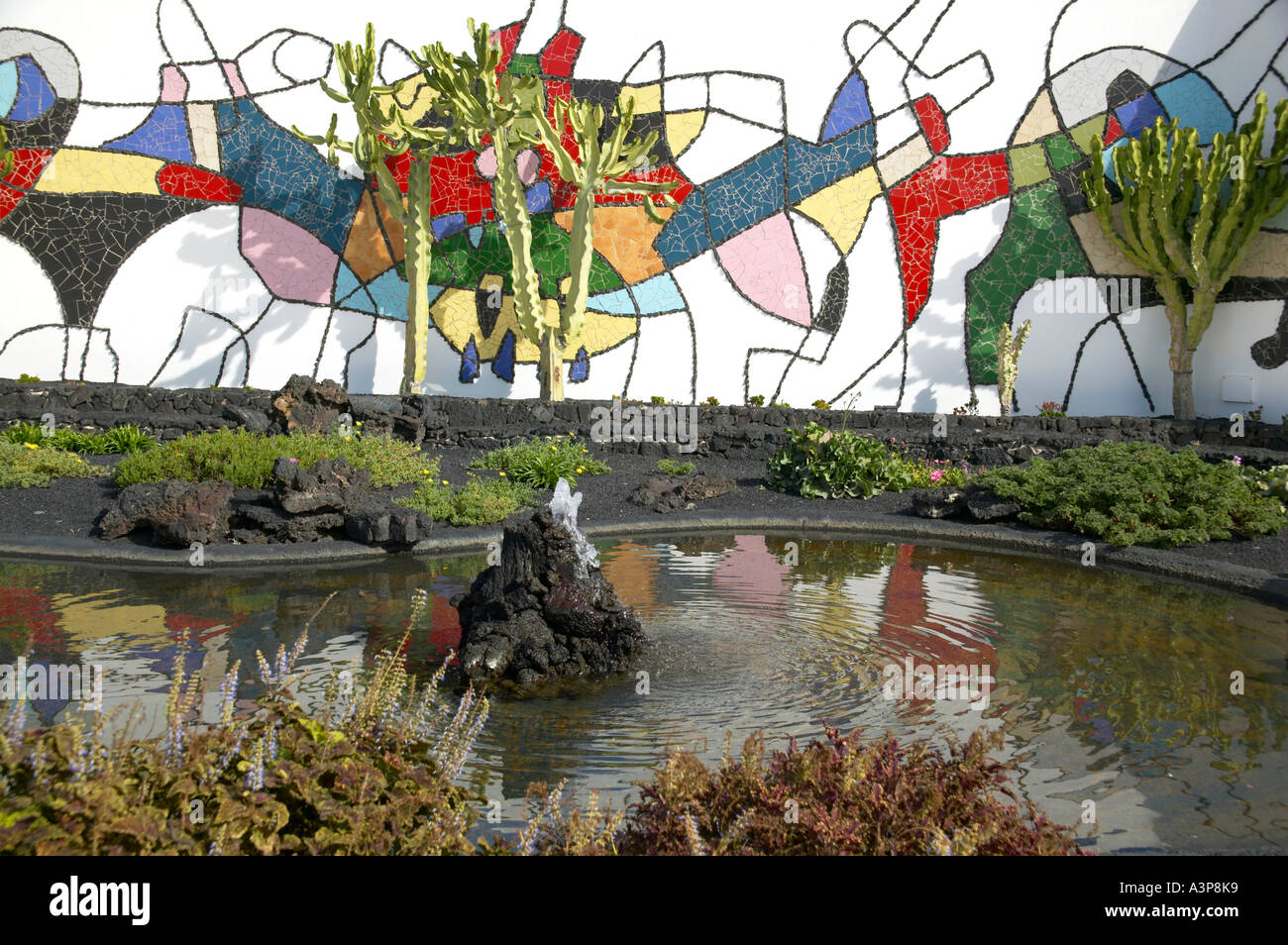 Fondazione Cesar Manrique in Tahiche Lanzarote Foto Stock