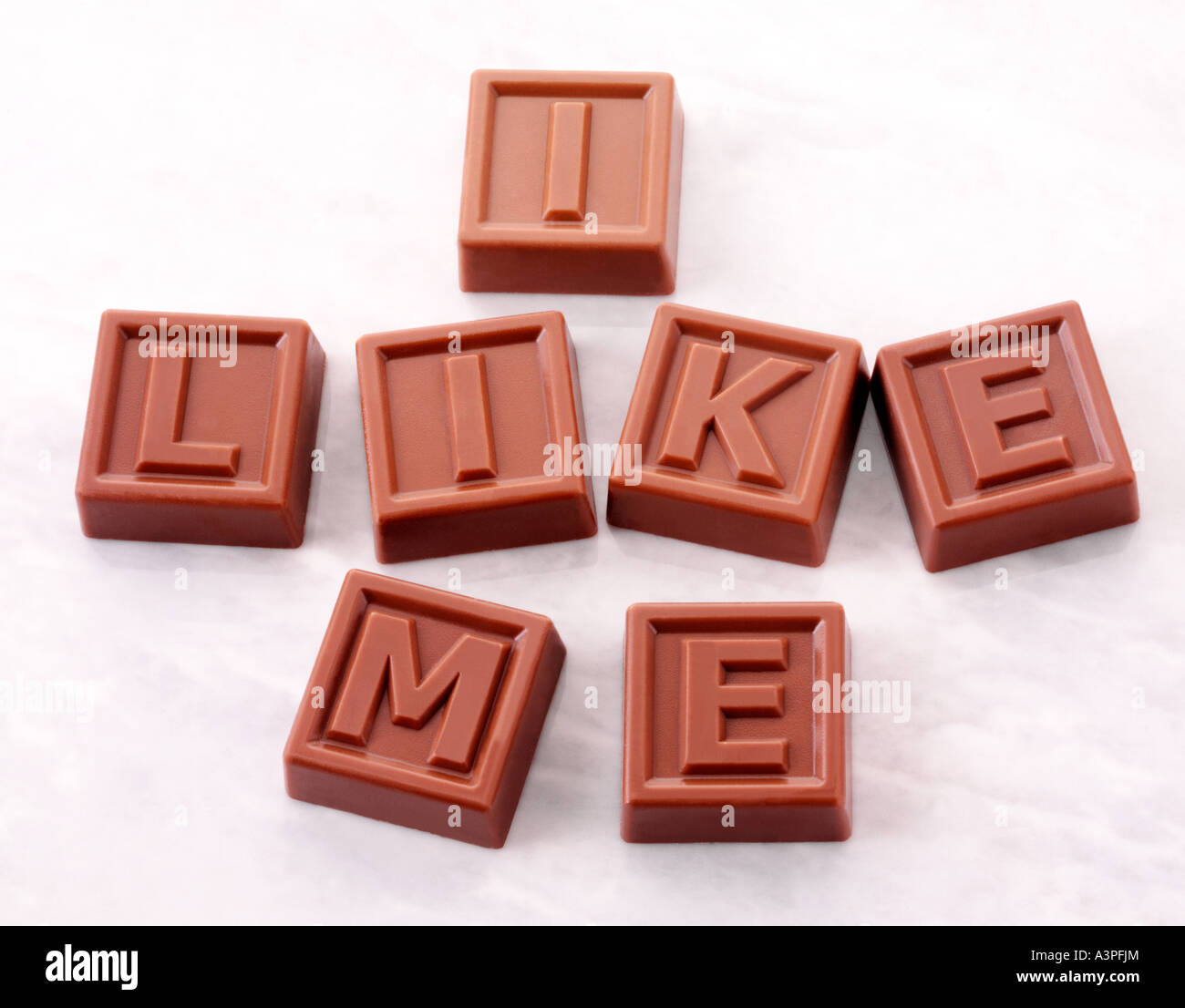 Mi piace a me cioccolatini Foto Stock