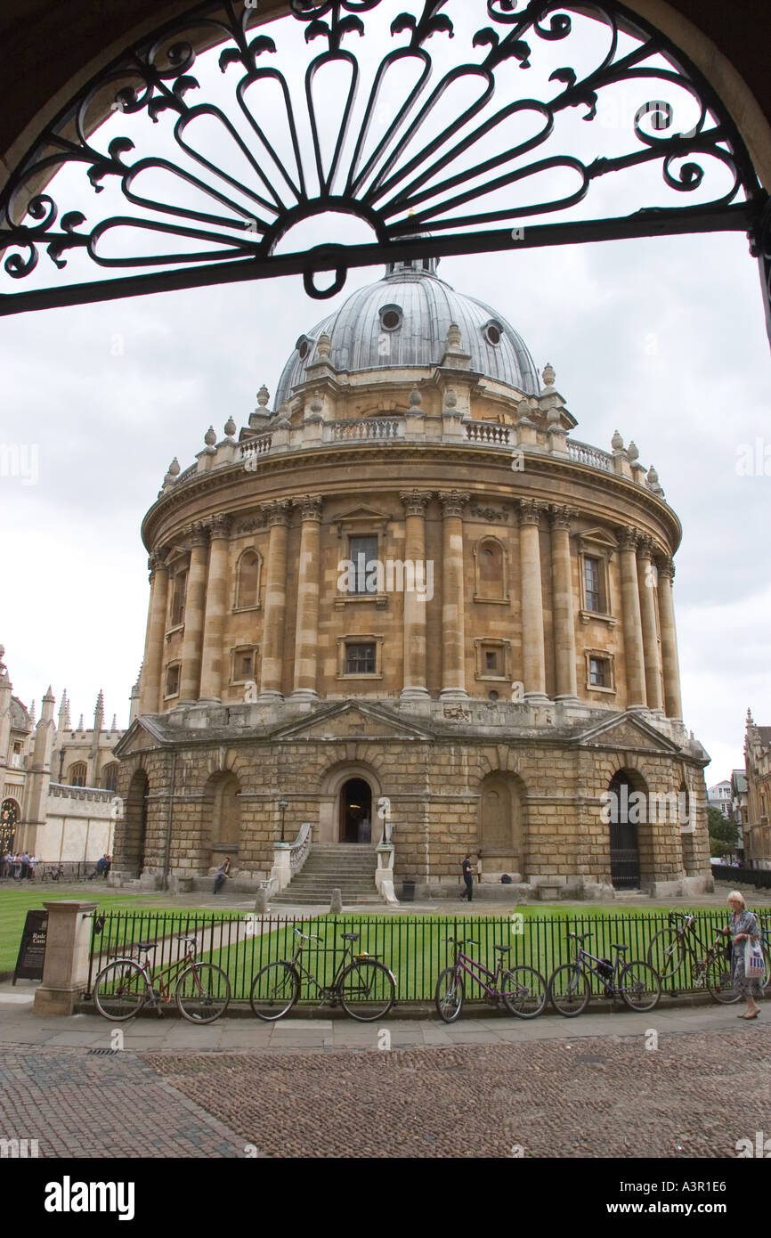 Oxford Radcliffe Camera e Scienza biblioteca Foto Stock