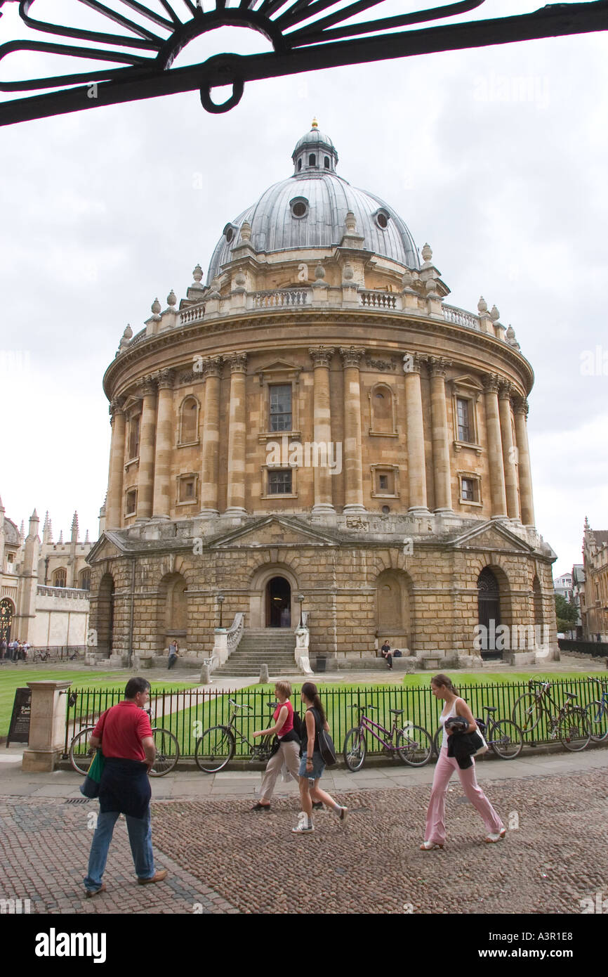 Oxford Radcliffe Camera e Scienza biblioteca Foto Stock