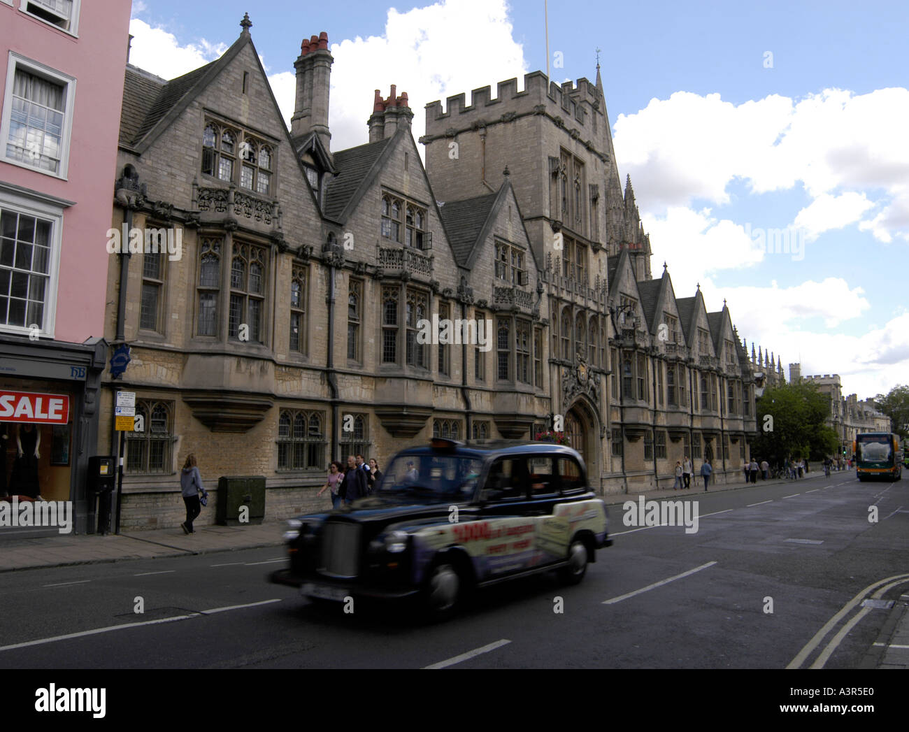 Oxford City High St Foto Stock