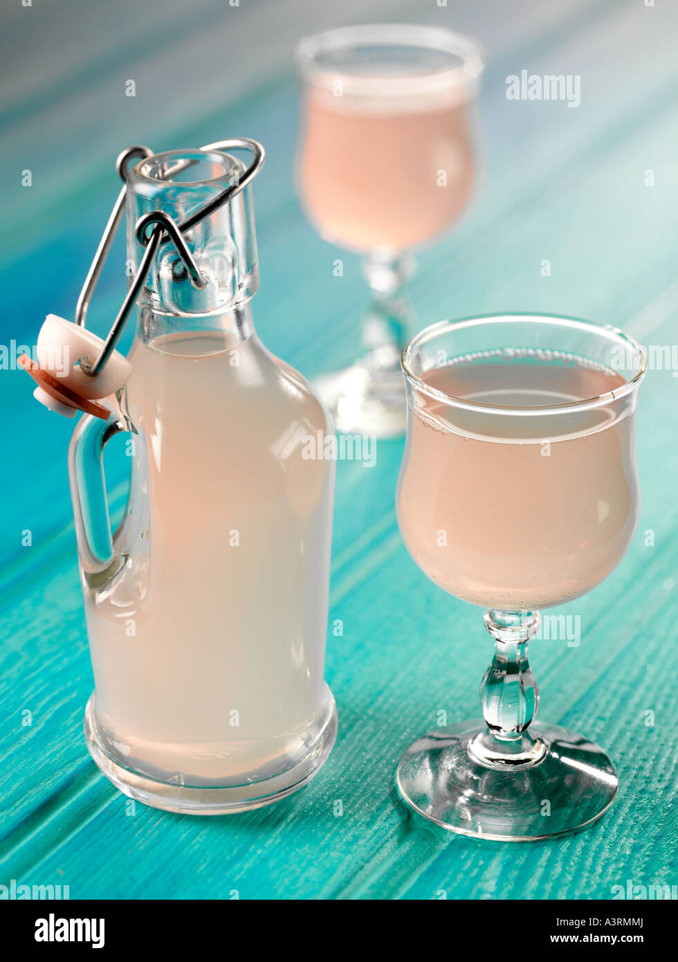 Tradizionale limonata rosa Foto Stock