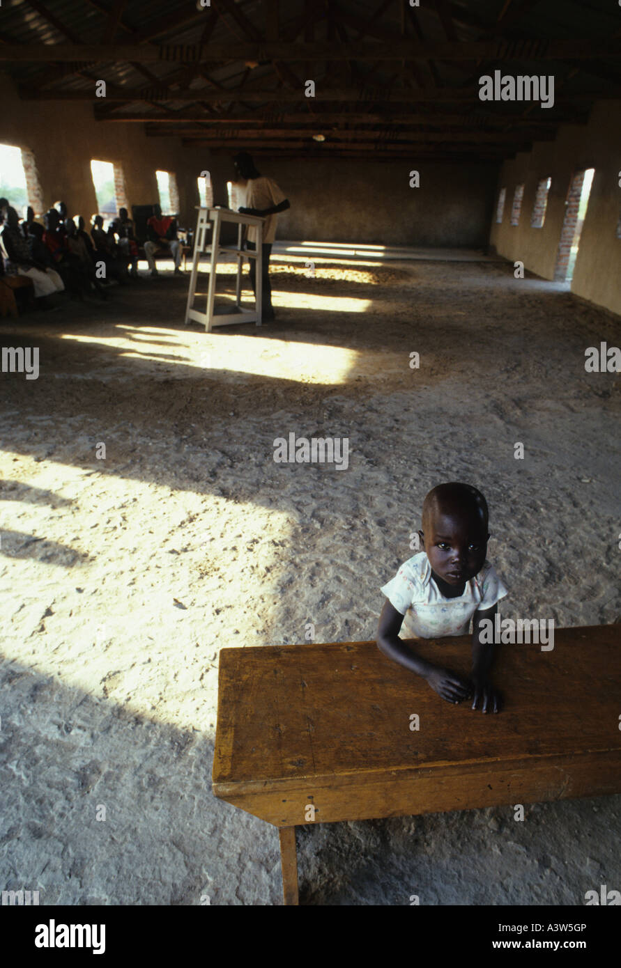 Orfanotrofio nel sud Sudan Foto Stock