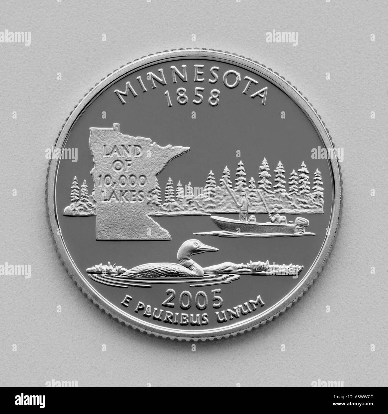 Stato del Minnesota Trimestre 2005 Foto Stock