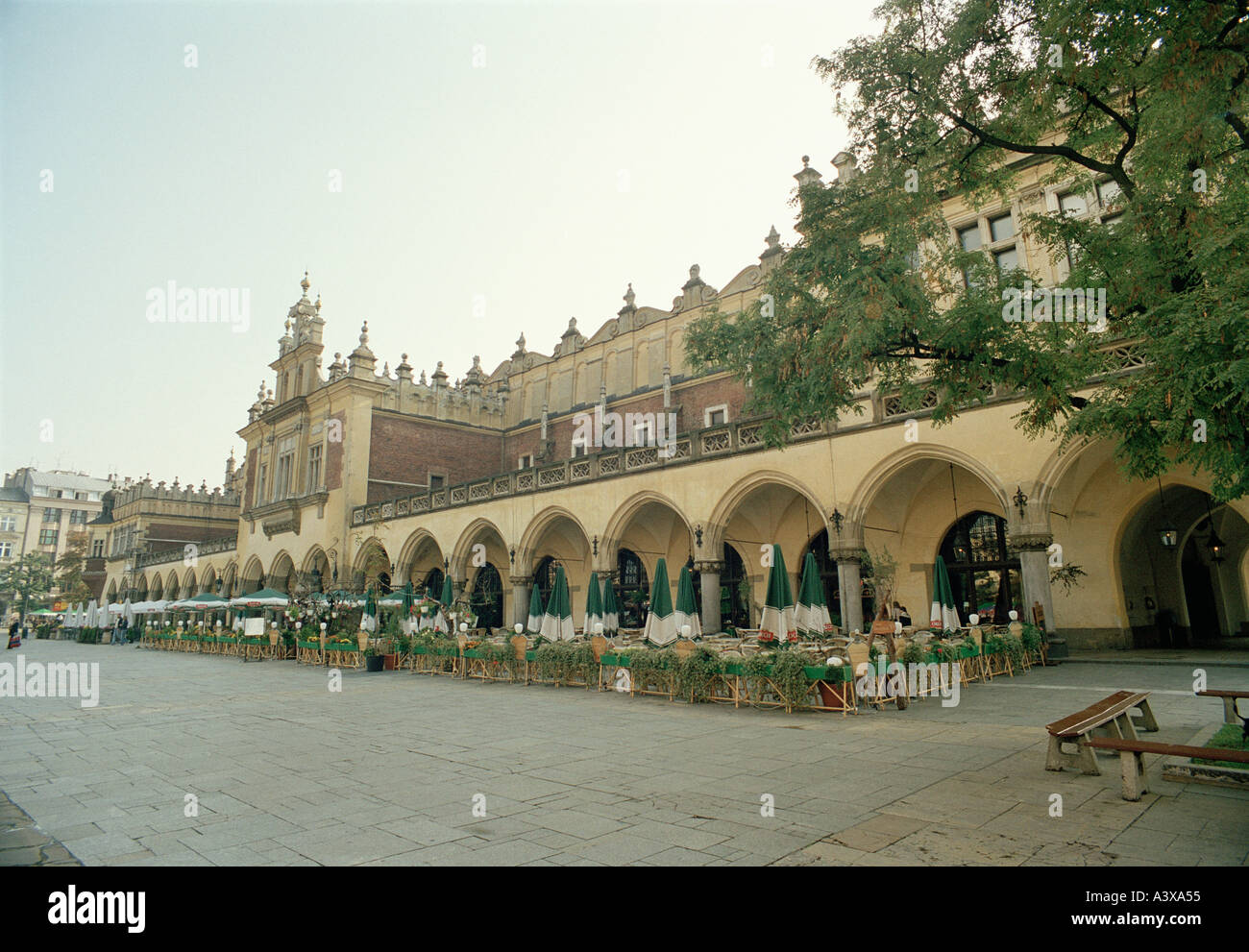 La Città Vecchia, Cracovia in Polonia Foto Stock