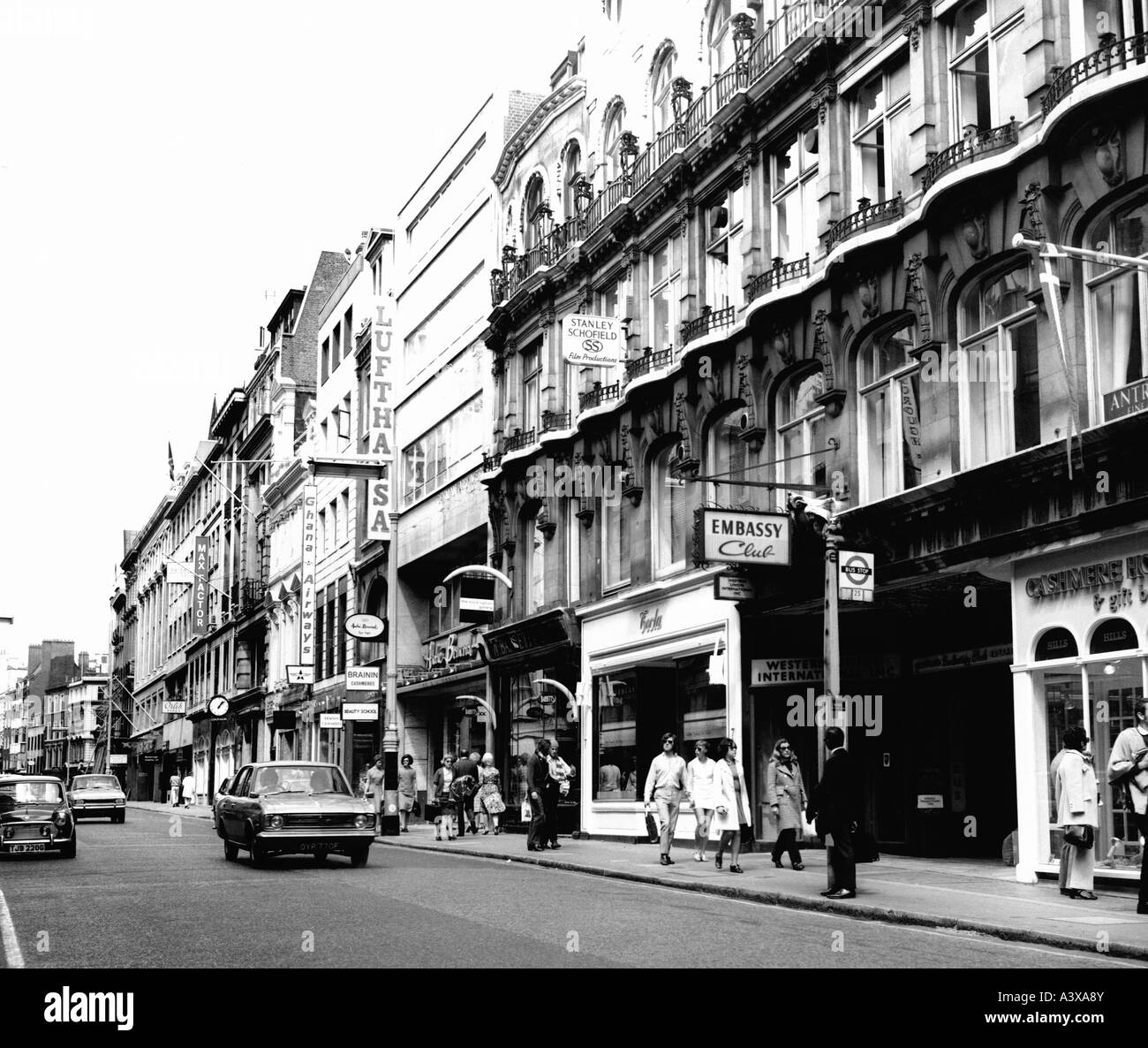 Geografia / viaggio, Gran Bretagna, Londra, scene di strada, Bond Street, 1960s, Foto Stock