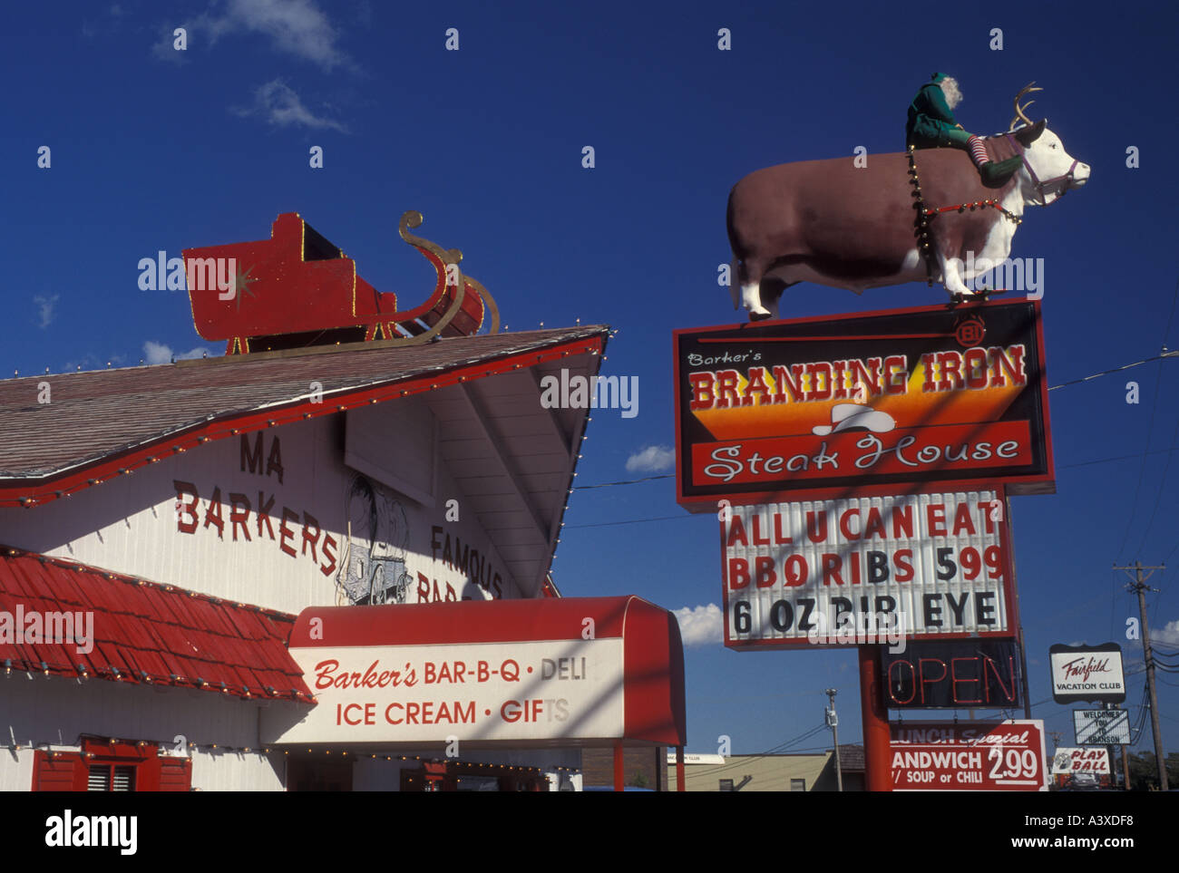 AJ22677, Branson, MO, Missouri Foto Stock