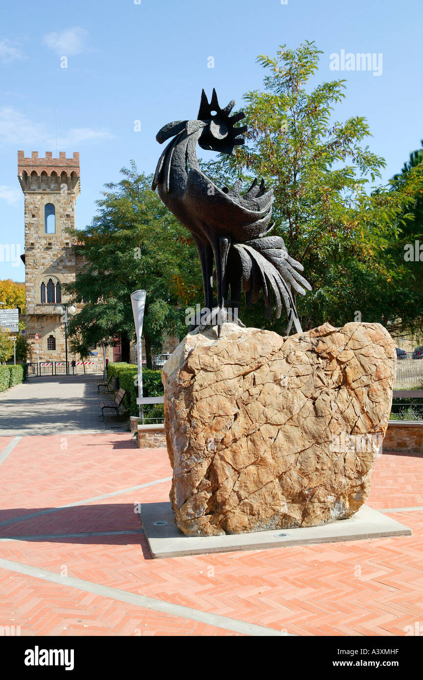 Italia Greve in Chianti Gallo Nero Foto Stock
