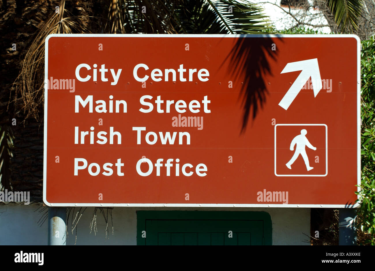 Città di Gibilterra Rocca di Gibilterra gib med islans mediterraneo spagna spansih coloniale britannica europeo Europa CEE UE di viaggio Foto Stock