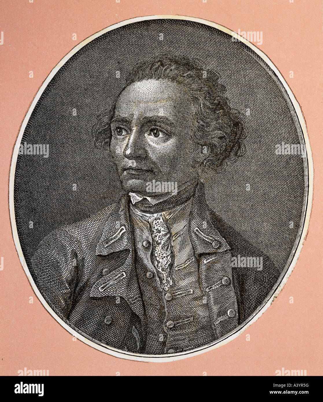 Cuocere, James, 27.10.1728 - 14.2.1779, Inglese navigator e explorer, ritratto, incisione, della fine del XVIII secolo, collezione privata, Foto Stock