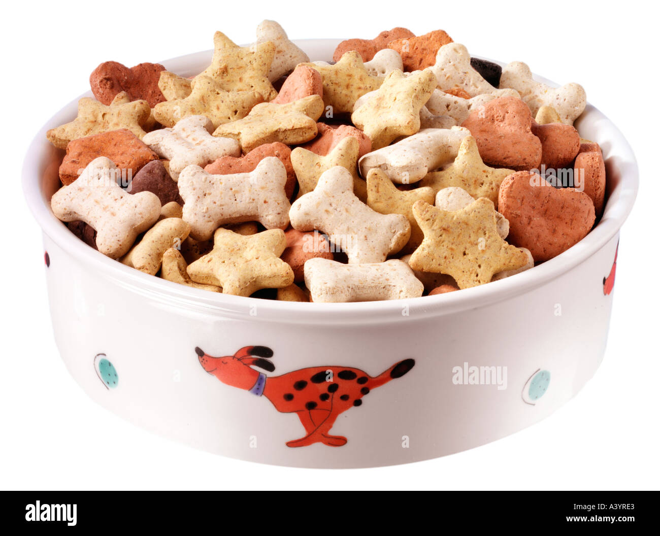 DOG BISCOTTI TAGLIARE Foto Stock