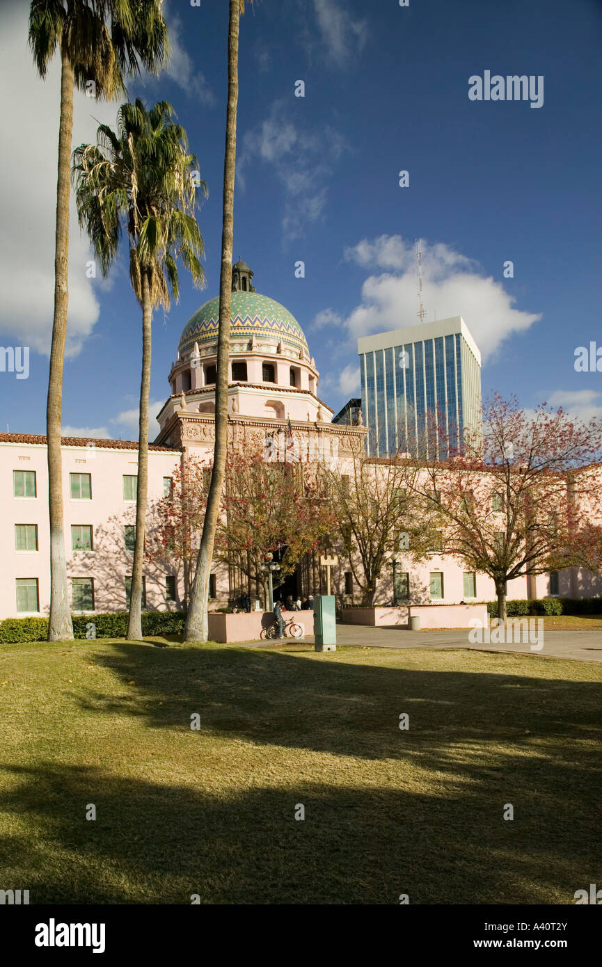 Pima County Courthouse Tucson in Arizona USA Foto Stock