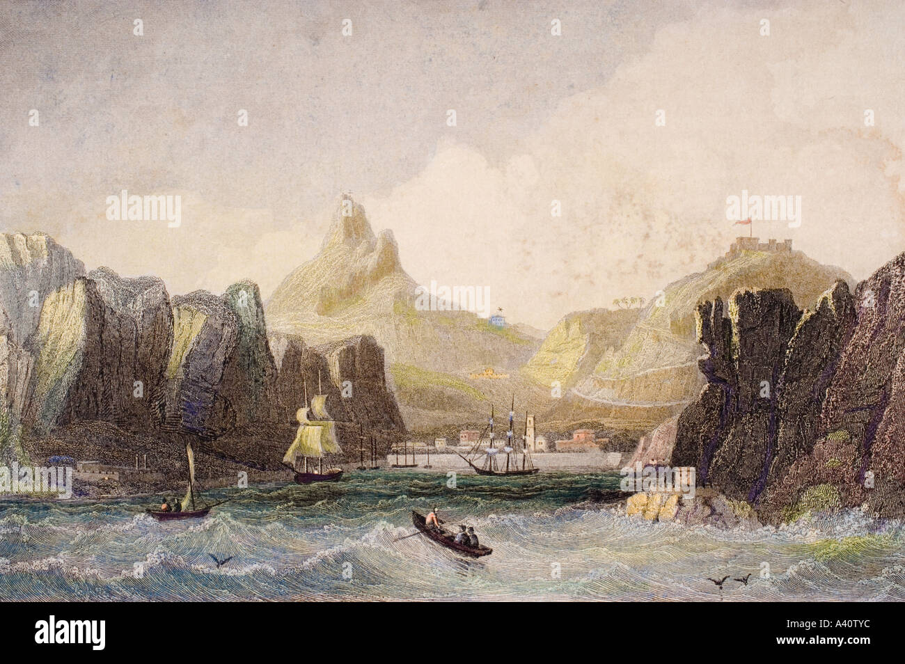 St Helena, Longwood House, ultima residenza di Napoleone Bonaparte durante il suo esilio all'isola. Foto Stock