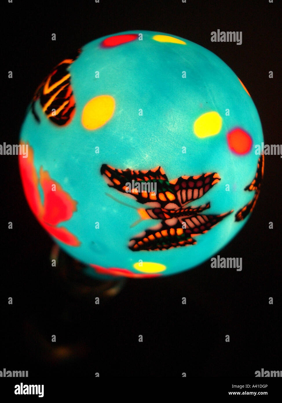 Lampadina a farfalla Foto Stock