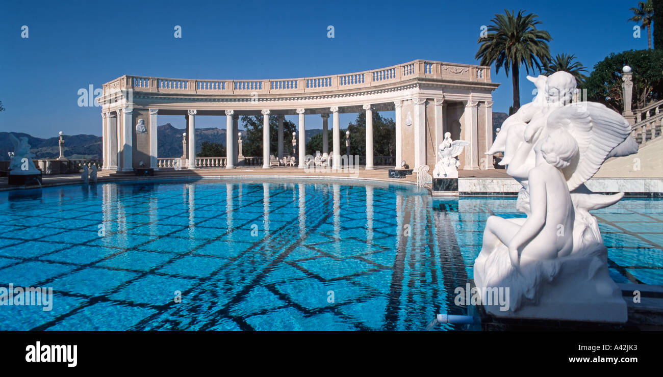 San Simeone Hearst Castle, piscina Foto Stock