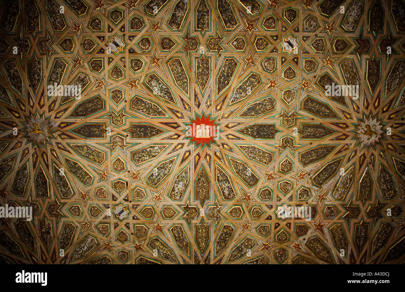 Spagna siviglia, l'Alcázar di Siviglia. Feb 2007 Foto Stock