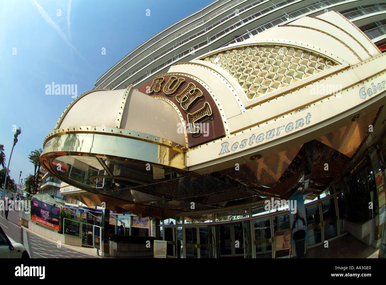 Casino Ruhl Nice Cote d Azur Francia Foto Stock