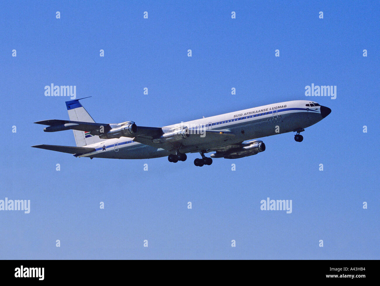 South African Air Force Boeing 707 Foto Stock