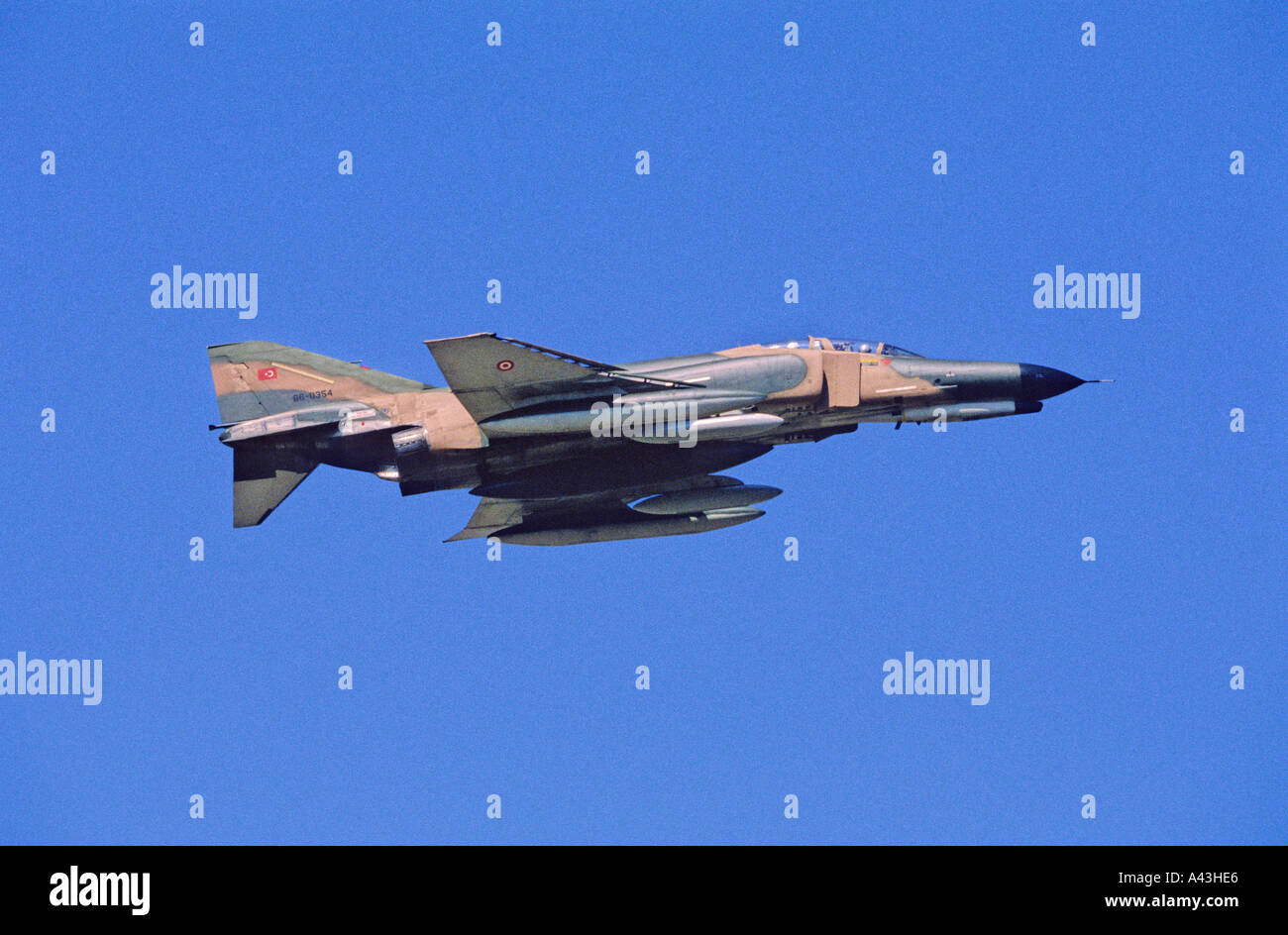 Turkish Air Force McDonnell Douglas F-4 Phantom aeromobile Foto Stock