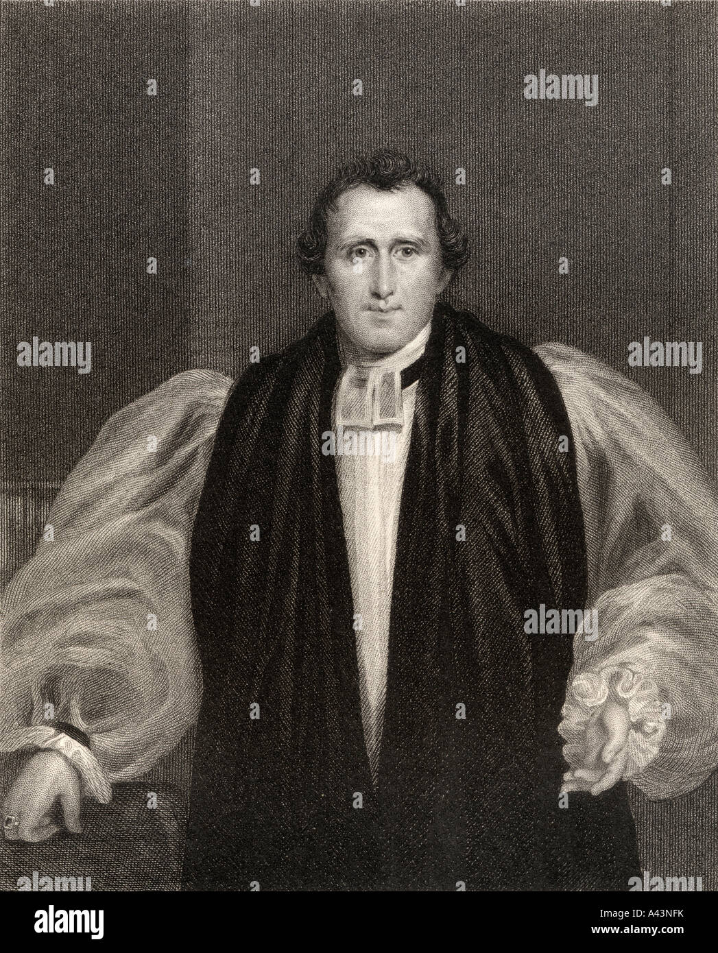 Daniel Wilson, 1778 - 1858. Vescovo inglese di Calcutta. Foto Stock