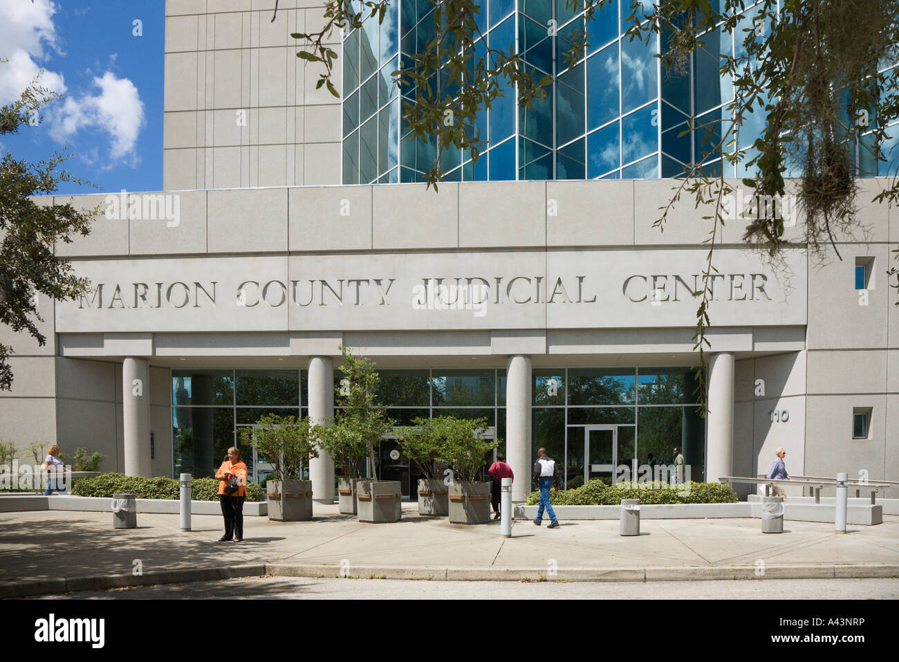 Marion County giudiziarie centro in Ocala, Florida, Stati Uniti d'America Foto Stock