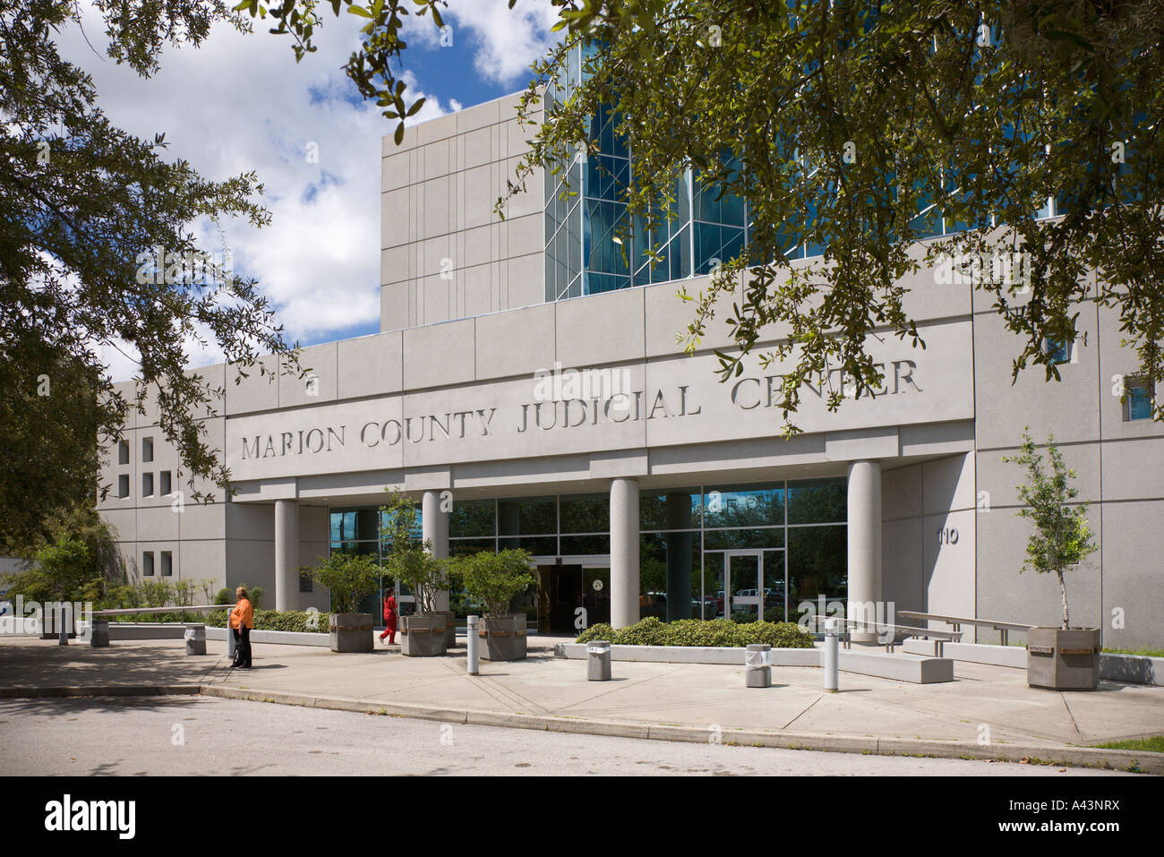 Marion County giudiziarie centro in Ocala, Florida, Stati Uniti d'America Foto Stock