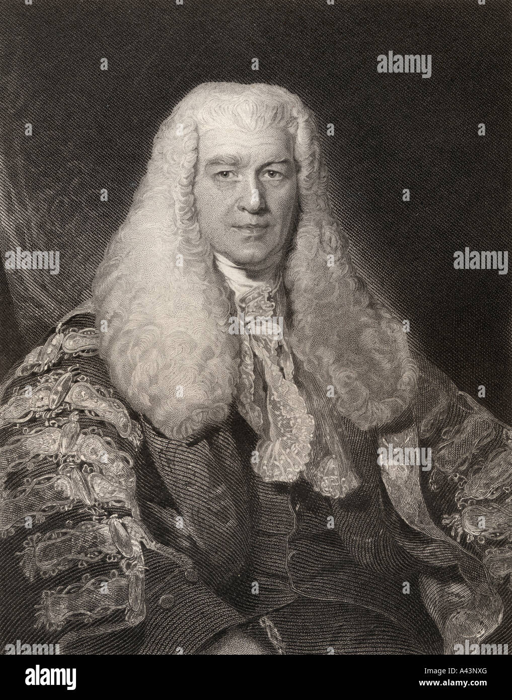 Sir Thomas Plumer, 1753-1824. Giudice e politico britannico, primo Vice-Cancelliere d'Inghilterra e poi Master of the Rolls. Foto Stock