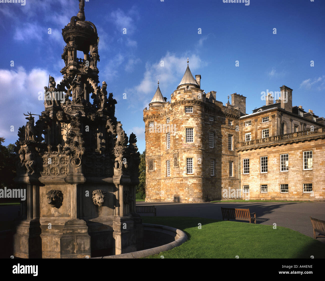 GB - Scozia: Palazzo di Holyroodhouse di Edimburgo Foto Stock