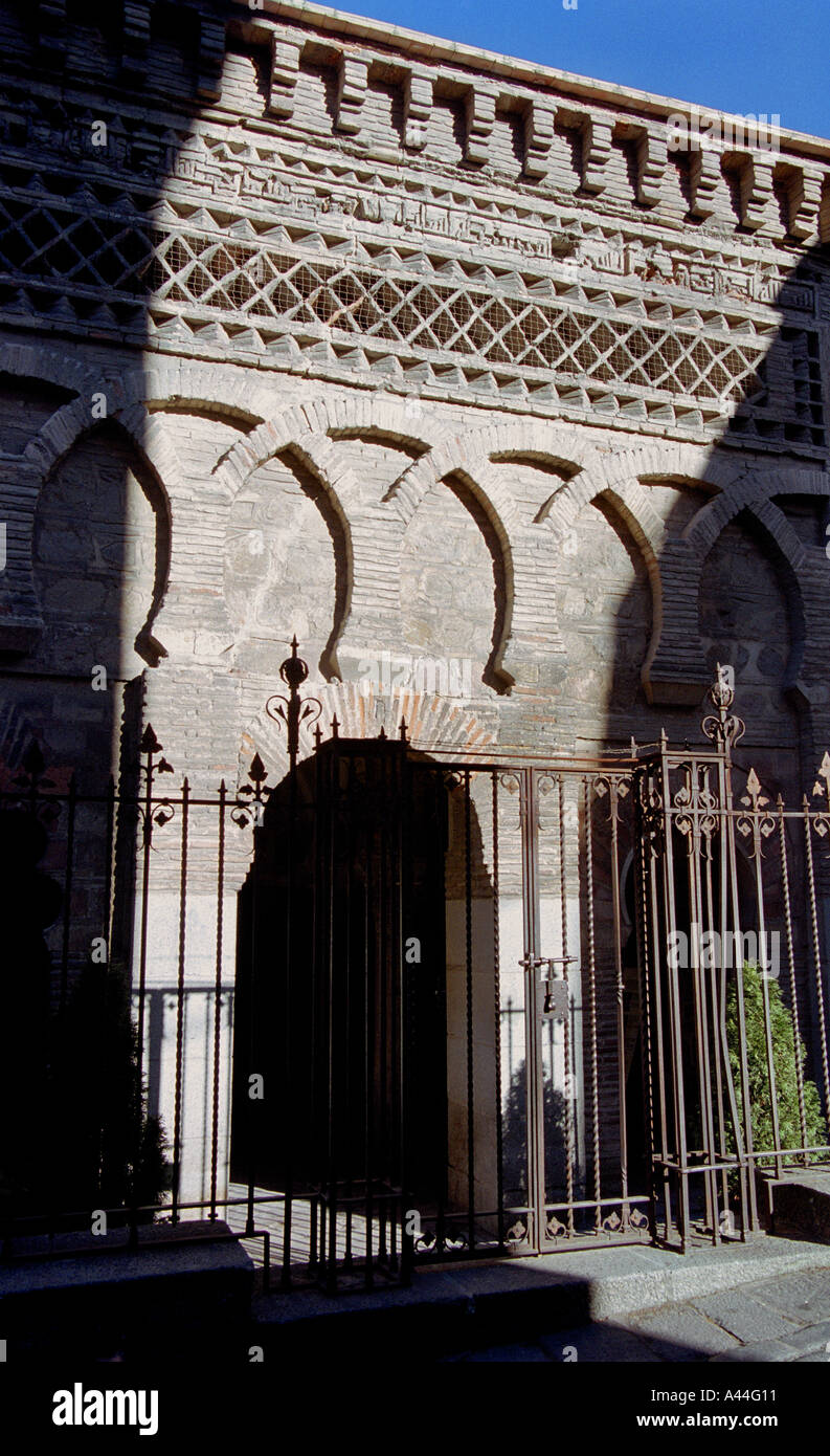 Mezquita de Cristo de la Luz Mosque Toledo Castiglia La Mancha Spagna Foto Stock