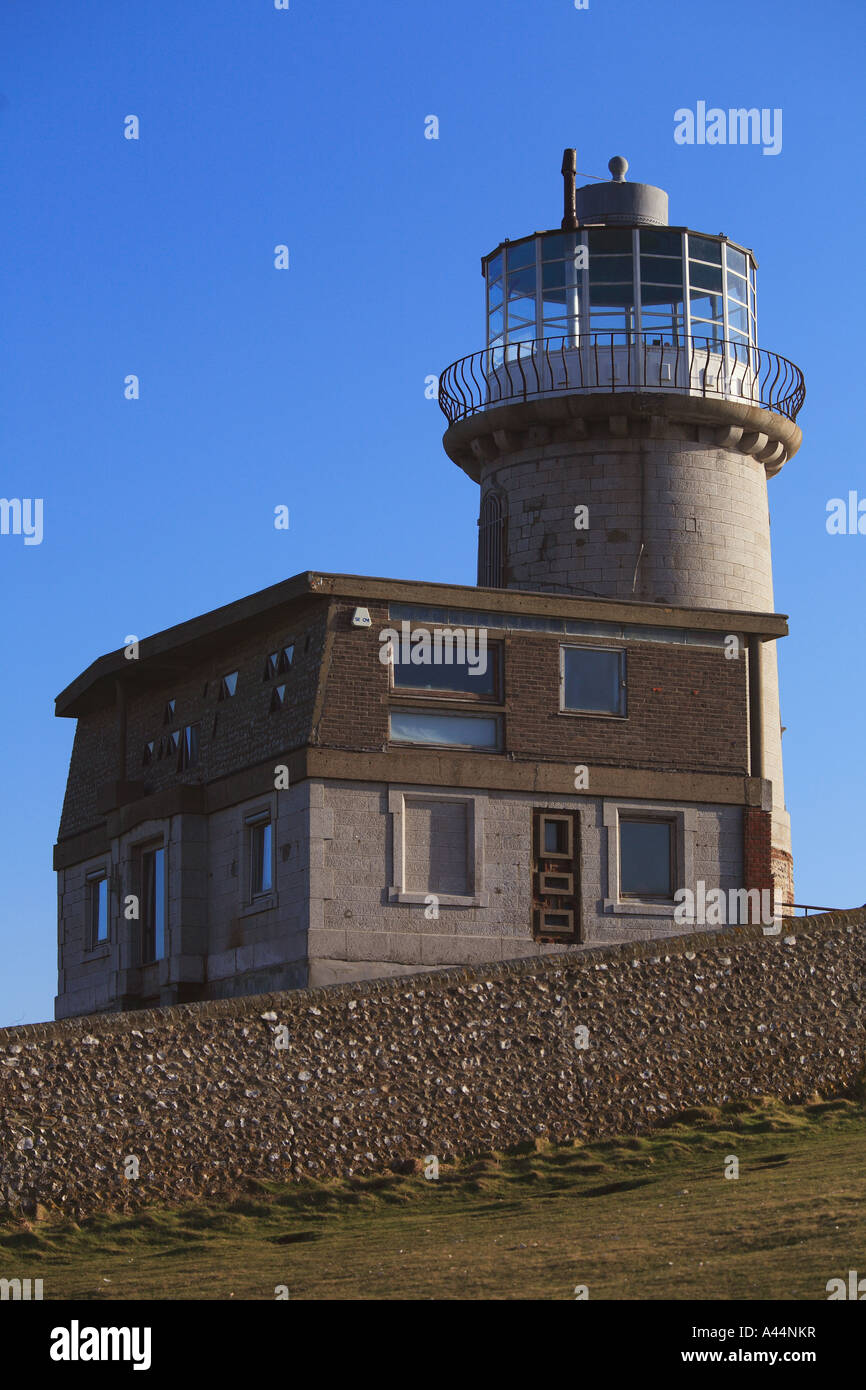 Belle Tout Lighthouse Southdowns East Sussex England Foto Stock