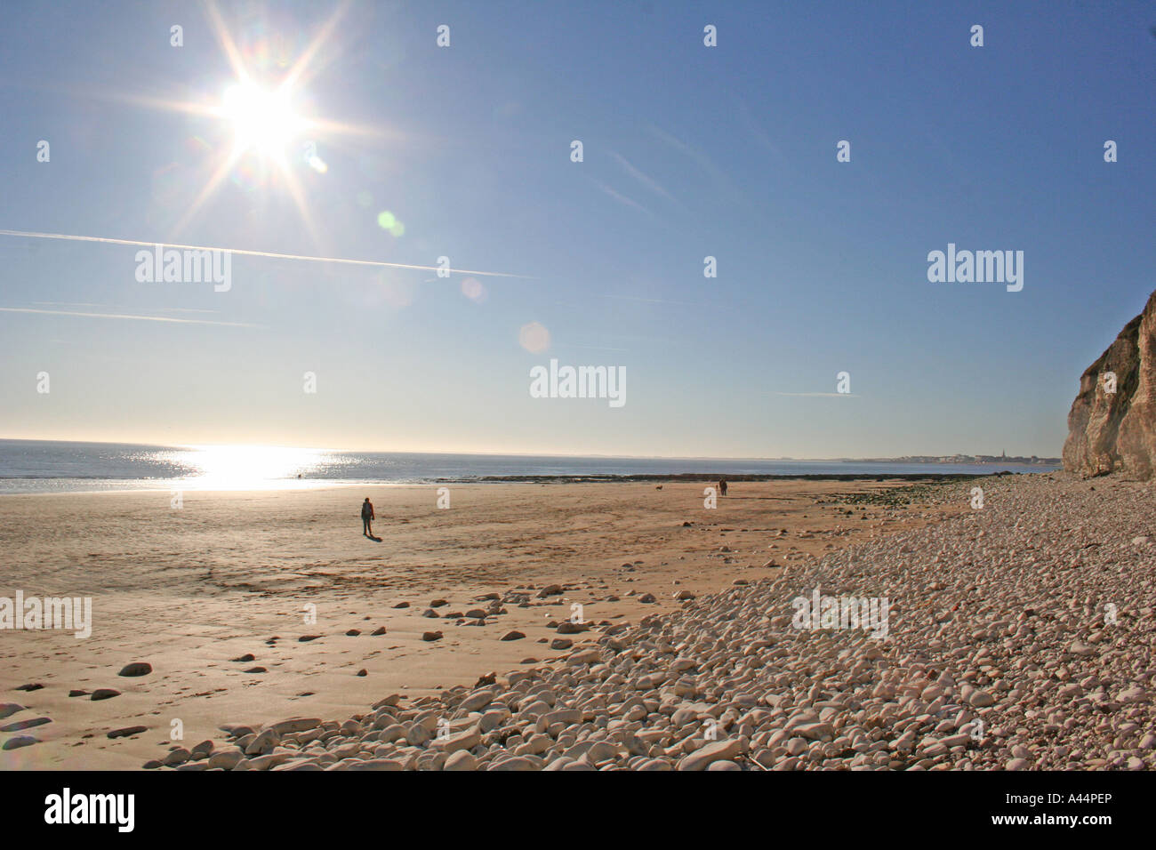 Dane's Dyke, Flamborough, North Yorkshire Foto Stock