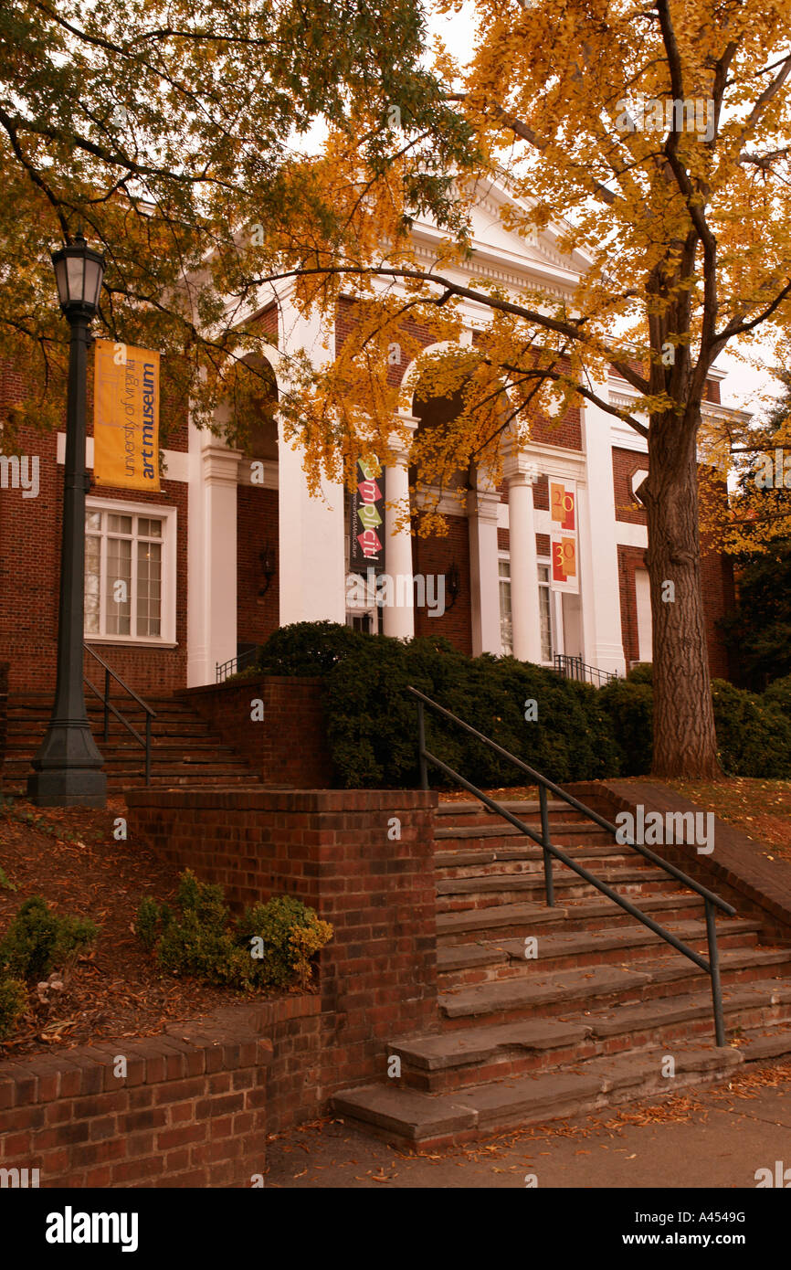 AJD53716, Charlottesville, VA, Virginia, Università di Virginia Art Museum Foto Stock