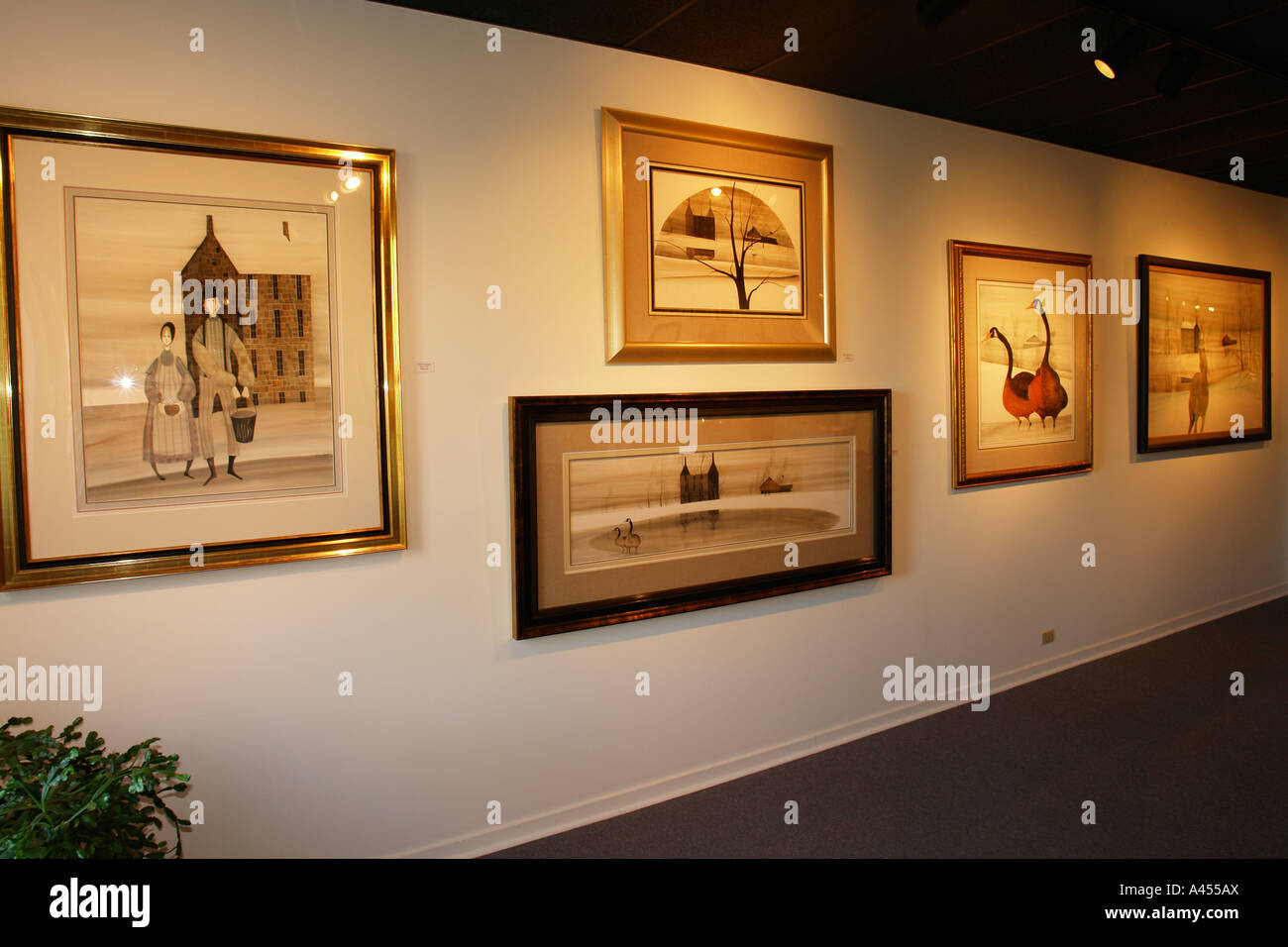 AJD53785, Waynesboro, VA, Virginia, Shenandoah Valley, P Buckley Moss Museum Foto Stock