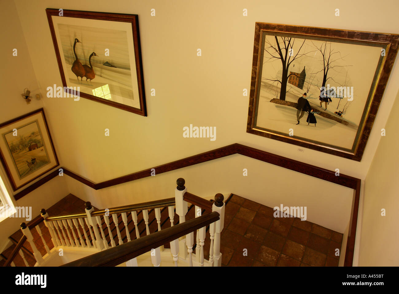 AJD53788, Waynesboro, VA, Virginia, Shenandoah Valley, P Buckley Moss Museum Foto Stock