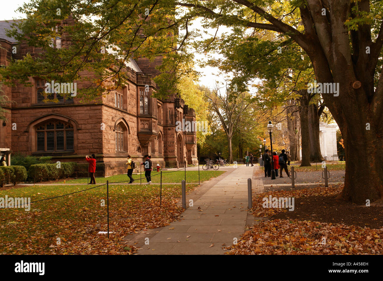 AJD53270, Princeton, NJ, New Jersey, Princeton University, Est Pyne Hall Foto Stock