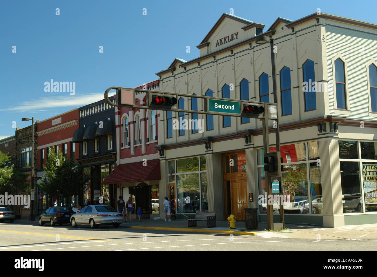 AJD57666, Grand Haven, MI, Michigan, downtown, Tri-Cities Historical Museum Foto Stock