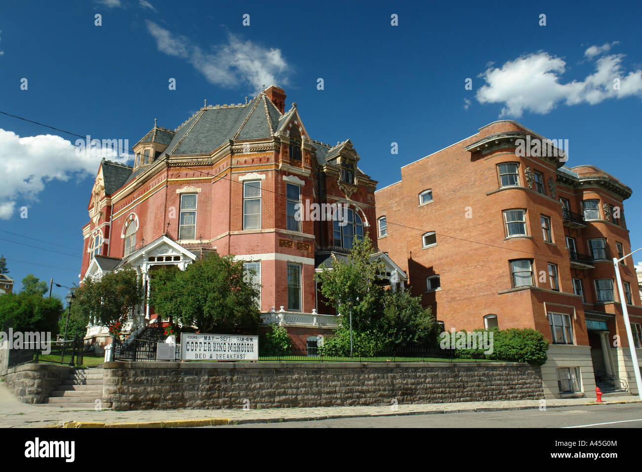 AJD57003, Butte, MT, Montana, rame re Mansion, Bed & Breakfast Foto Stock