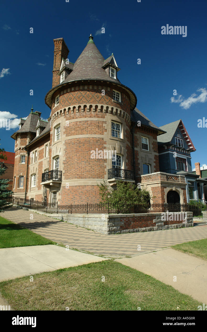 AJD57006, Butte, MT, Montana, Arts Chateau Foto Stock