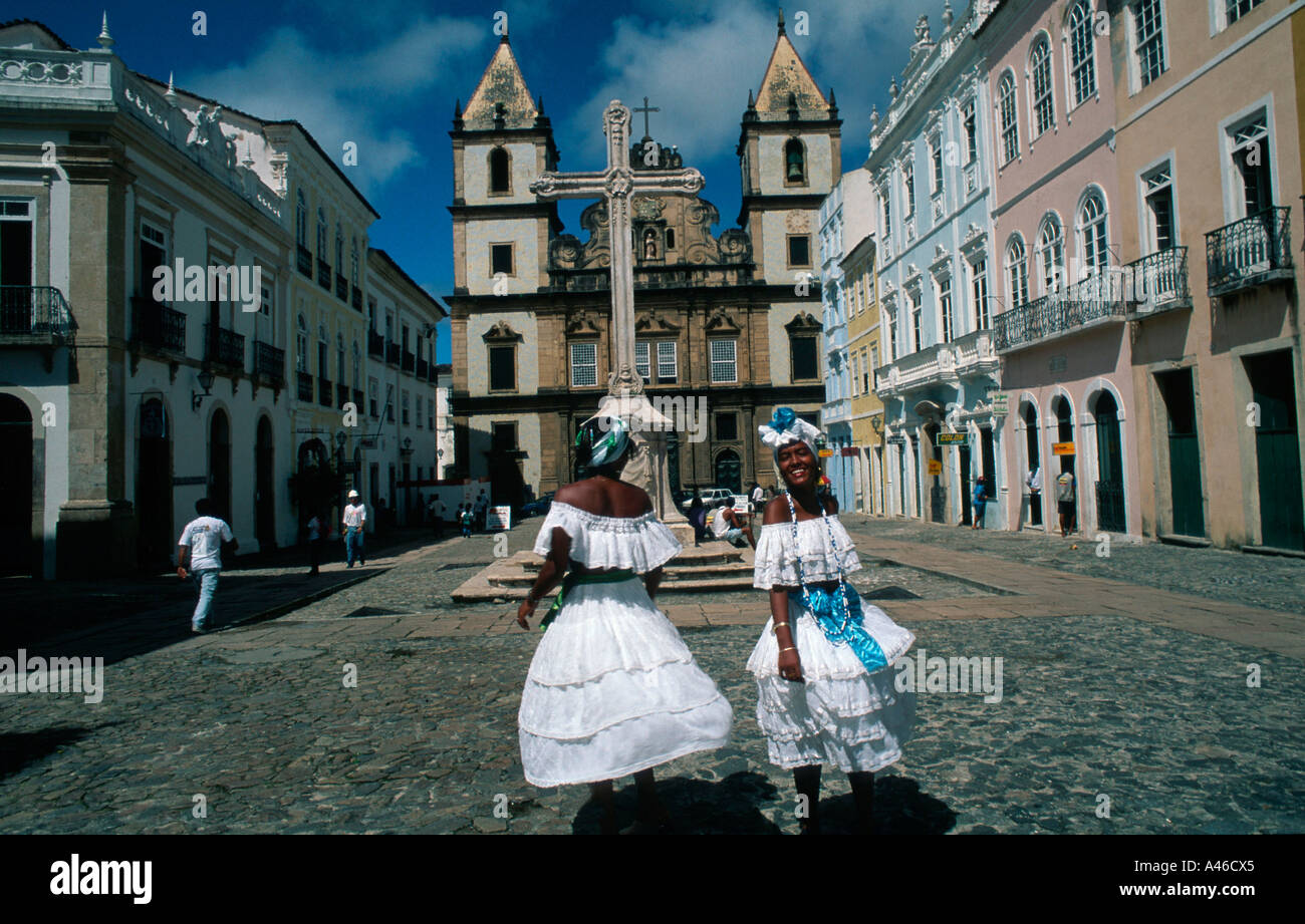 Chiesa Salvador de Bahia Foto Stock