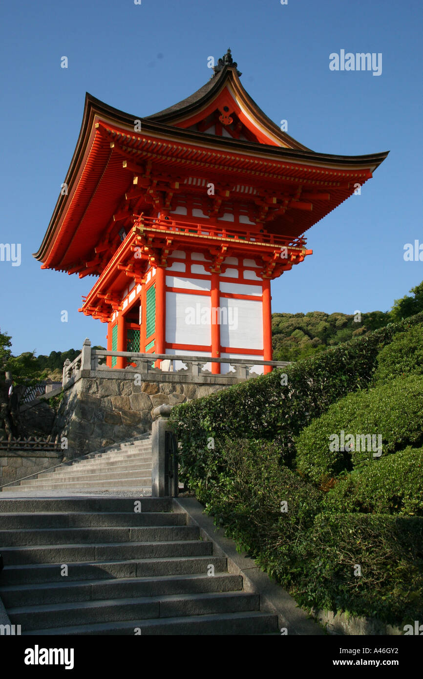 Tempio di Kiyomizu Kiyomizu-Tempel Kyoto Foto Stock