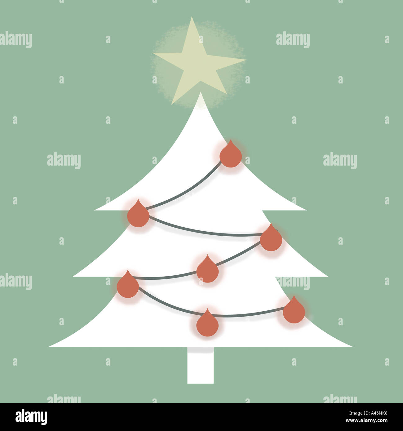 Albero di Natale Foto Stock