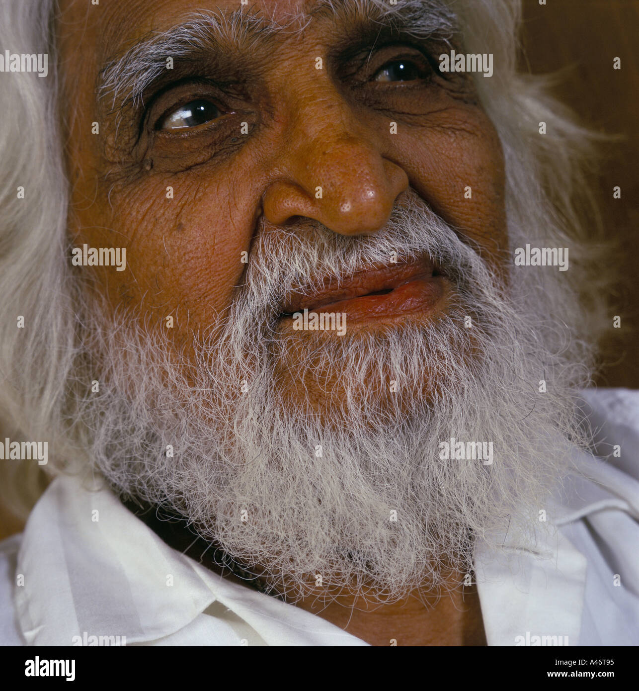 Maqbool Fida Hussain modernista artista indiano Foto Stock