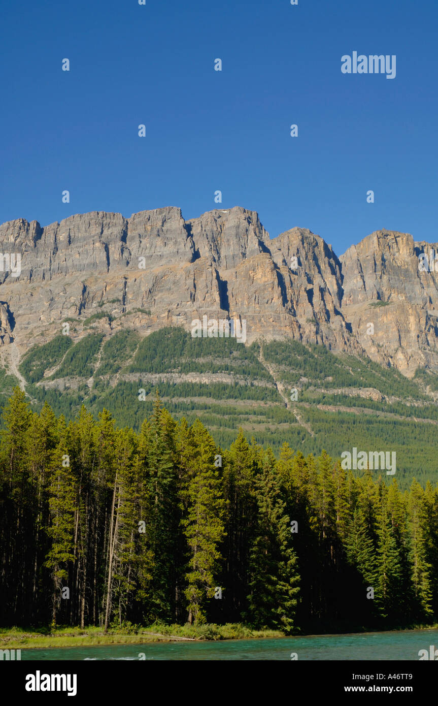 Sfondo di montagne Foto Stock