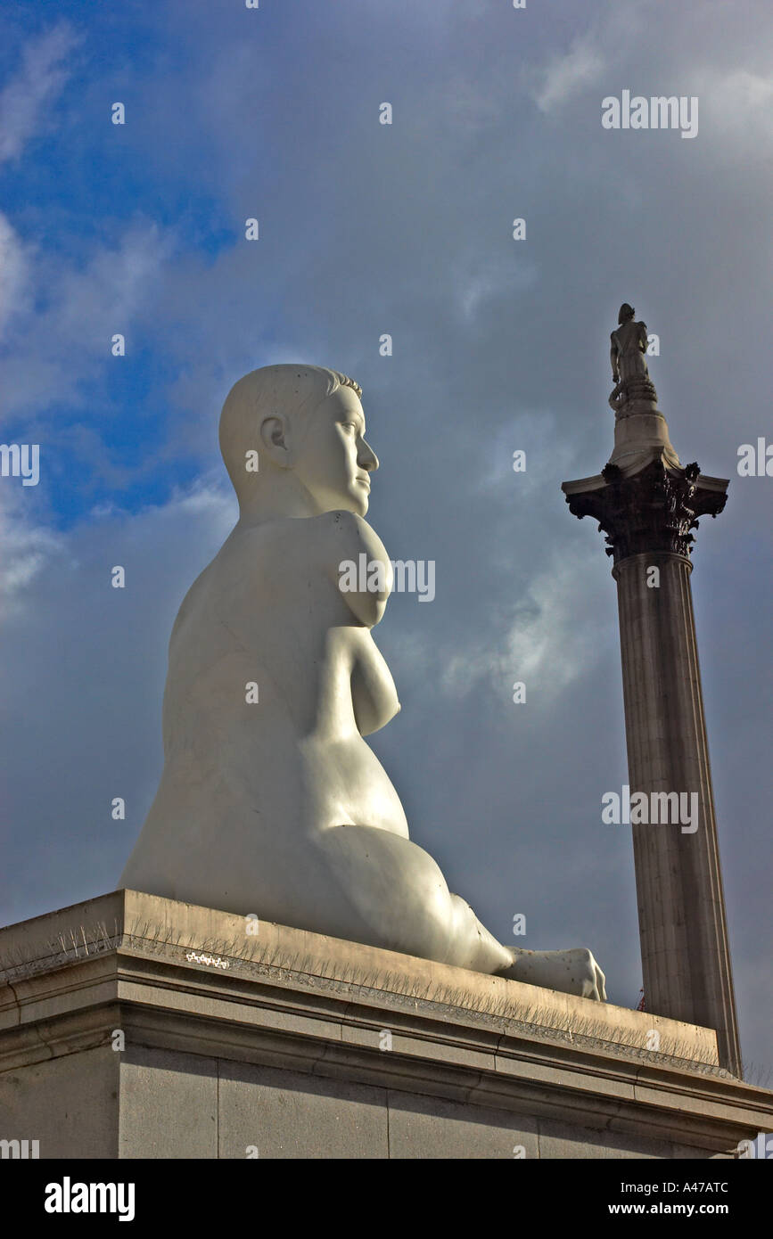 Alison riunitore scultura Trafalgar Square Foto Stock