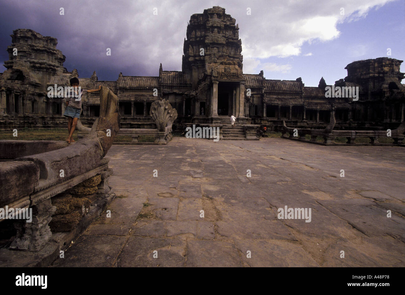 Ankor Wat Cambogia Foto Stock