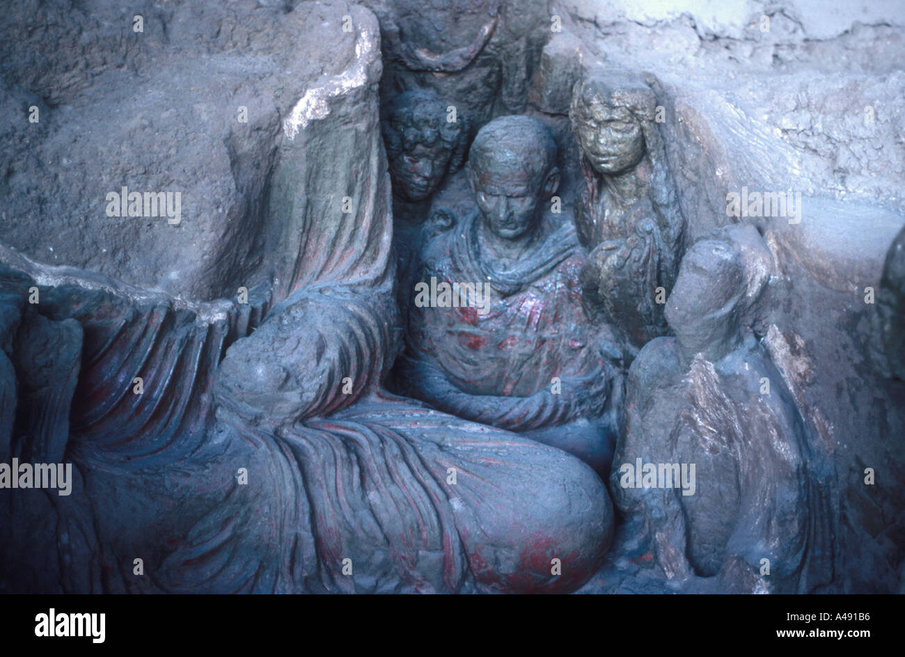 Tombe buddista a Tapa Shotor ho Hadda vicino a Jalalabad Afghanistan Foto Stock