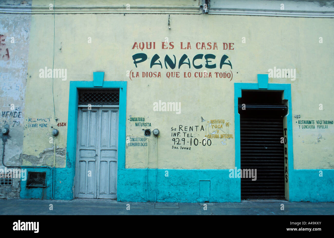 Centro storico di Merida Yucatan Messico America Centrale Foto Stock